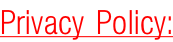 Privacy Policy: